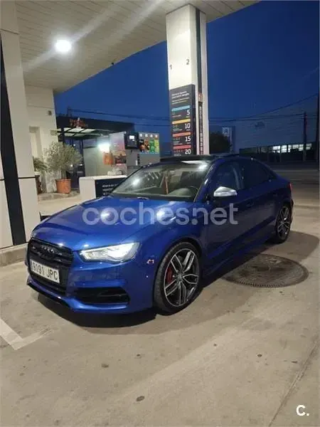 Usado Audi S3 300 CV (220 kW) 2014 Azul Berlina