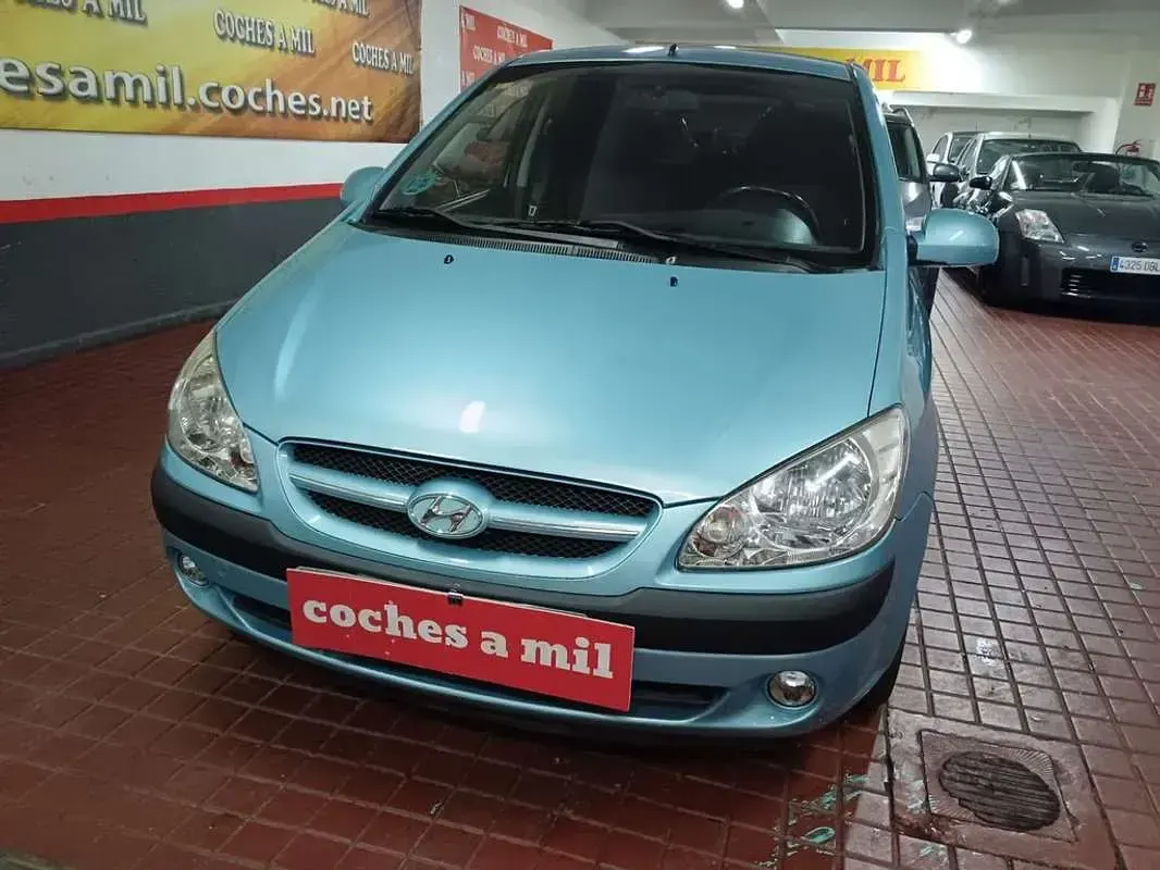 Usado Hyundai Getz GLS 105 CV (77 kW) 2006 Azul Utilitario
