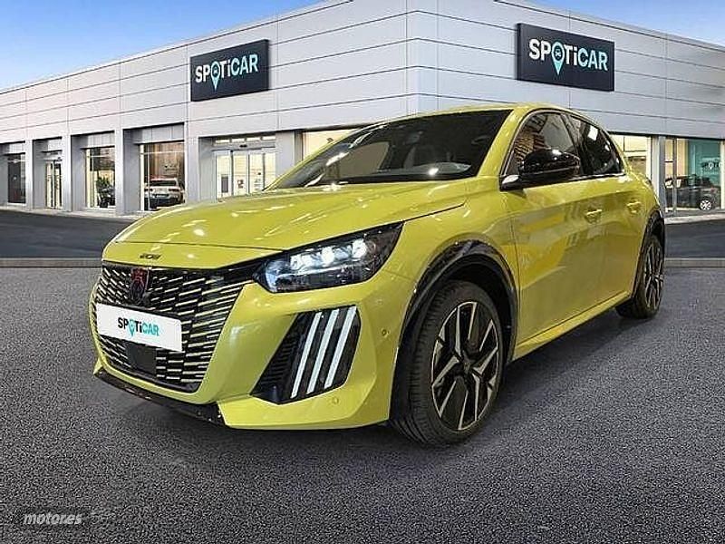 Usado Peugeot e-208 GTi 114 kW (156 CV) 2024 Amarillo Utilitario
