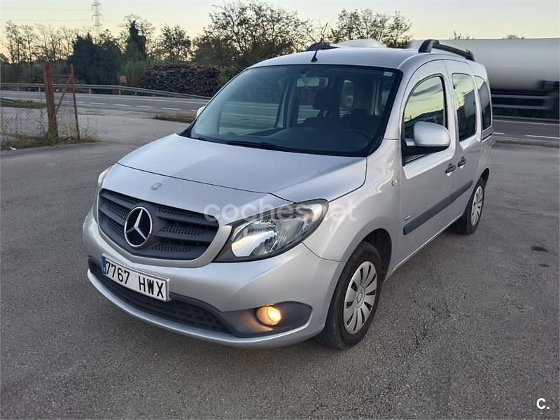 Gris / plata Usado 2015 Mercedes Citan 109 Familiar | 11.500 € (Super precio) - Imagen 1/4