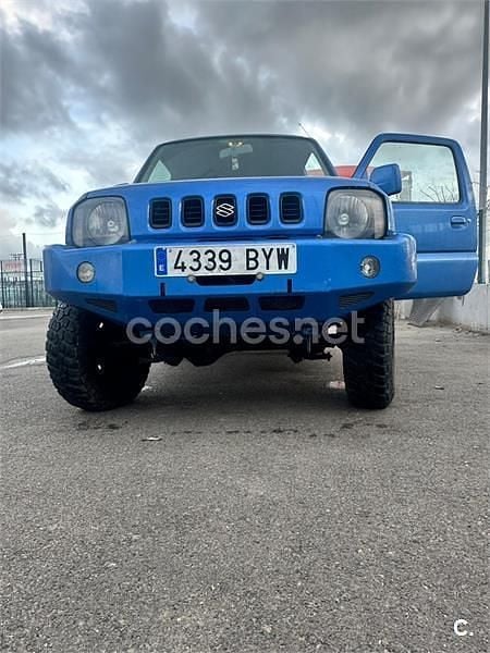 Usado Suzuki Jimny 80 CV (58 kW) 1999 Azul SUV