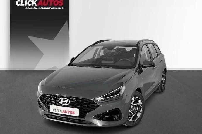 Gris Usado 2024 Hyundai i30 Familiar | 21.300 € (Precio justo) - Imagen 1/4