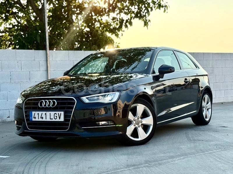 Negro Usado 2014 Audi A3 Berlina | 13.800 € (Buen precio) - Imagen 1/4