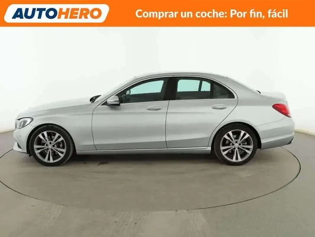 Usado Mercedes C220 Avantgarde 170 CV (125 kW) 2017 Gris Berlina
