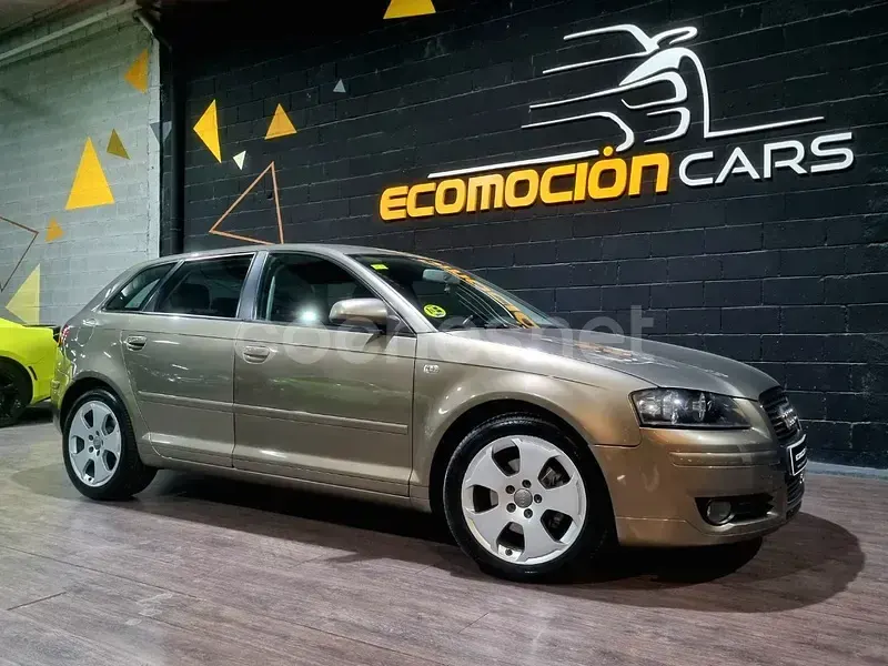 Usado Audi A3 Sportback Ambiente 140 CV (102 kW) 2007 Marrón Utilitario