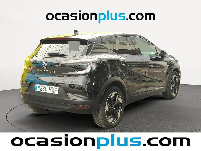 Usado Renault Captur Techno 91 CV (66 kW) 2024 Negro SUV