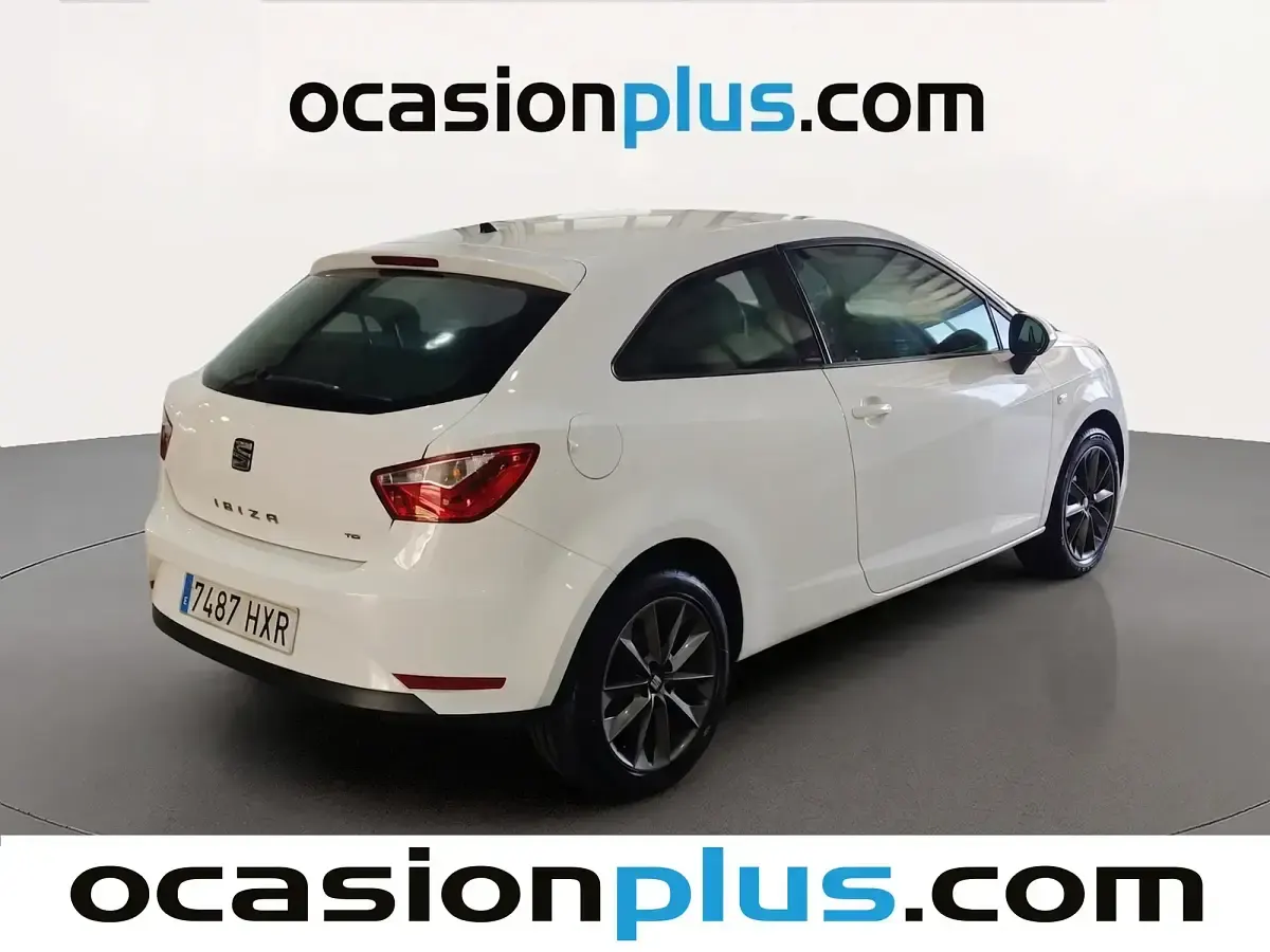 Usado Seat Ibiza I-Tech 90 CV (66 kW) 2014 Blanco Berlina