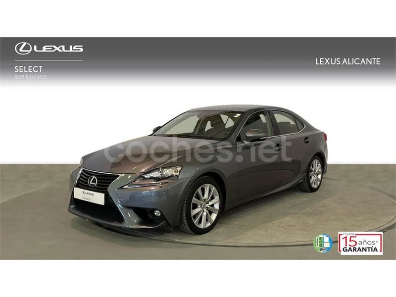 Gris / plata Usado 2016 Lexus IS300h Berlina | 17.990 € (Precio justo) - Imagen 1/4