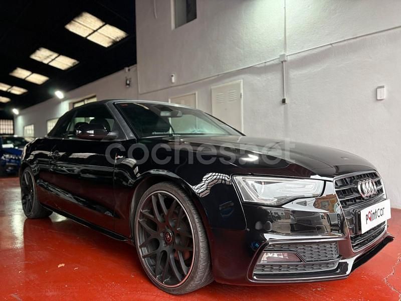 Usado Audi A5 Cabriolet S-Line 177 CV (130 kW) 2012 Negro Descapotable
