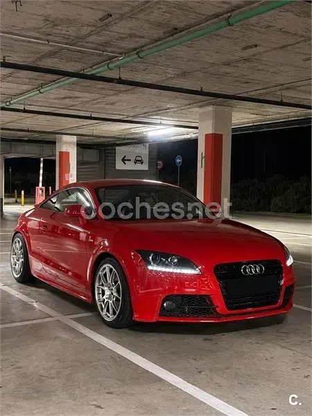 Usado Audi TT S-Line 211 CV (155 kW) 2011 Rojo Coupe