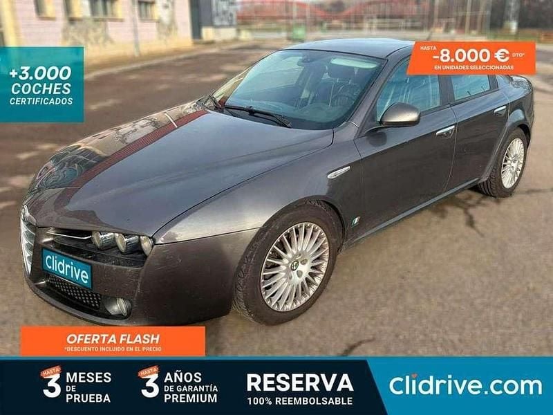 Gris Usado 2007 Alfa Romeo 159 Distinctive Berlina | 5390 € (Buen precio) - Imagen 1/3