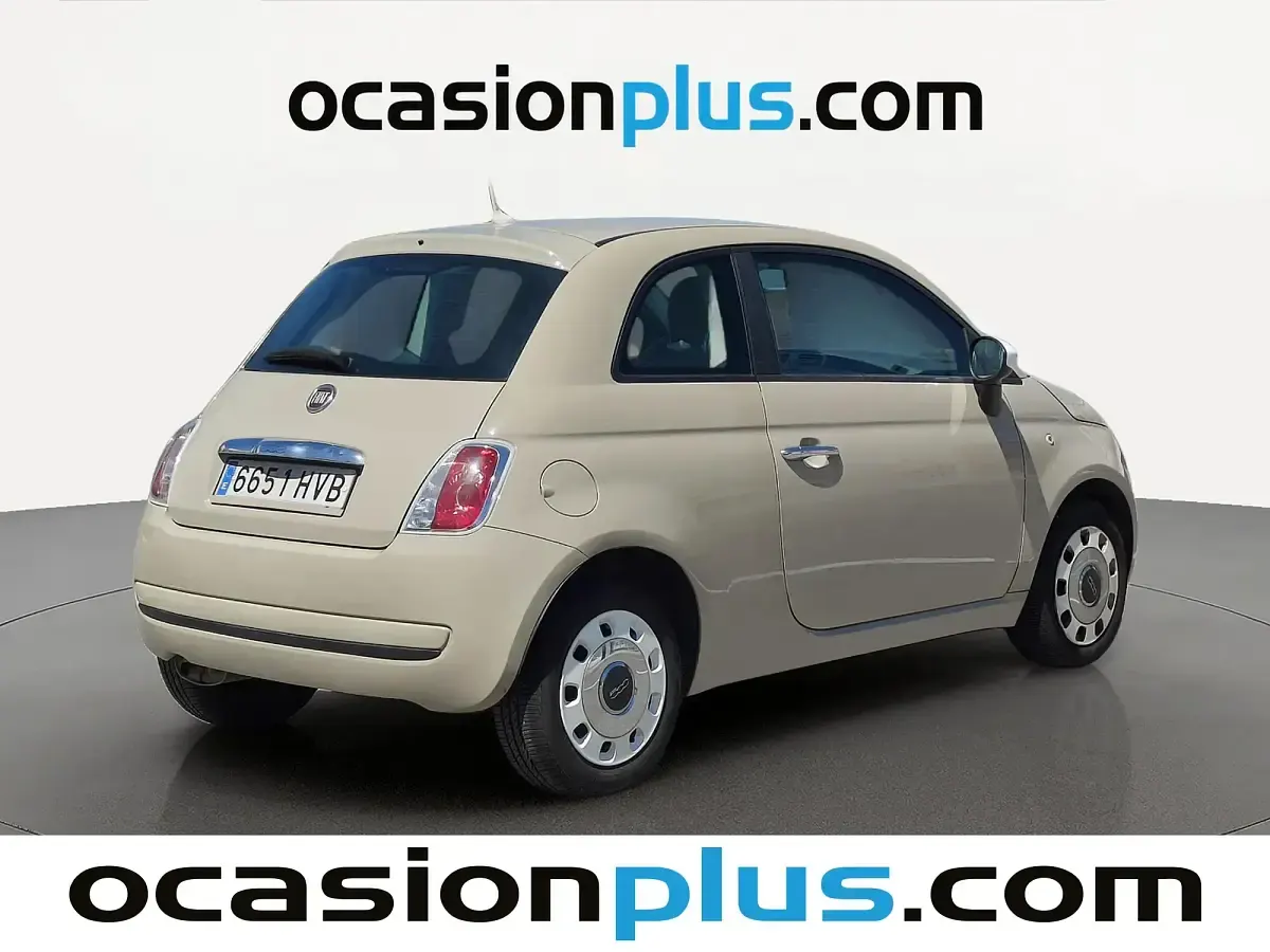 Usado Fiat 500 69 CV (50 kW) 2013 Beige Utilitario