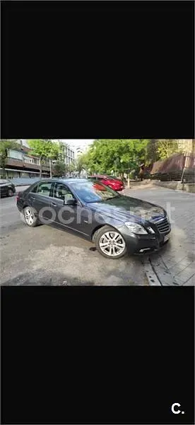 Usado Mercedes E250 Avantgarde 204 CV (150 kW) 2010 Gris / plata Berlina