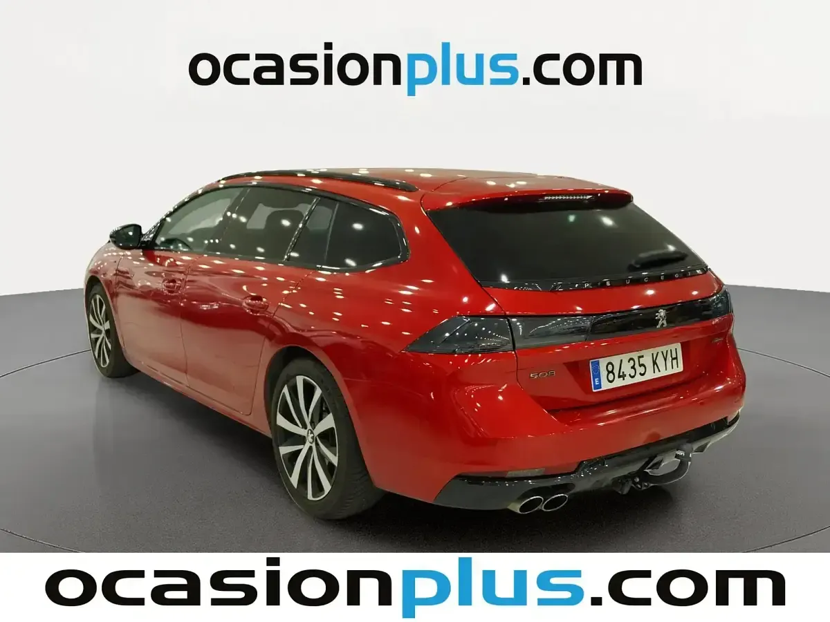 Usado Peugeot 508 GT-line 180 CV (132 kW) 2019 Rojo Familiar