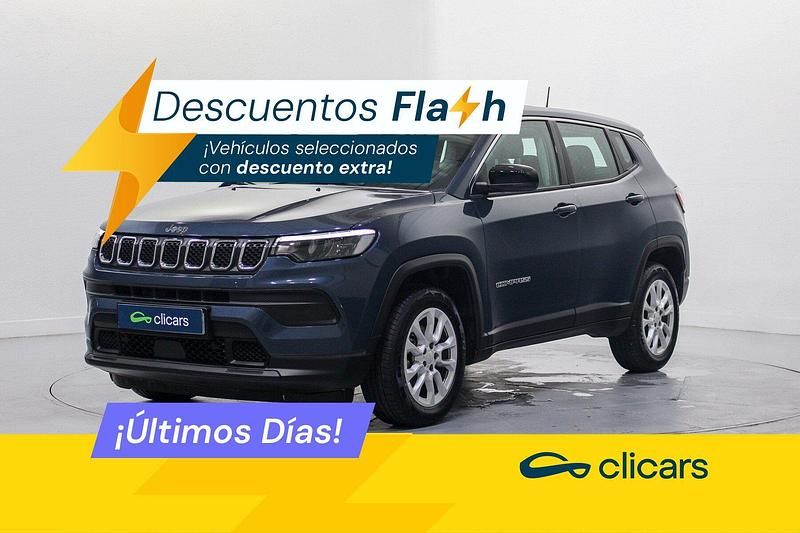 Usado Jeep Compass Longitude 130 CV (95 kW) 2024 Azul SUV