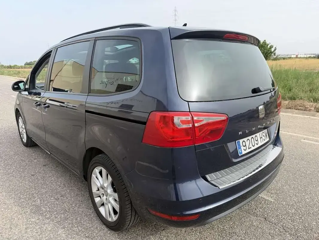 Usado VW Sharan Advance 177 CV (130 kW) 2013 Azul Monovolumen