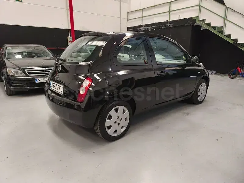 Usado Nissan Micra Visia 80 CV (58 kW) 2007 Negro Berlina