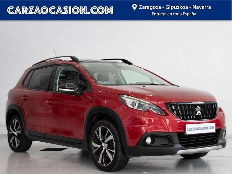 Rojo Usado 2016 Peugeot 2008 GT-line SUV | 7900 € (Super precio) - Imagen 1/4