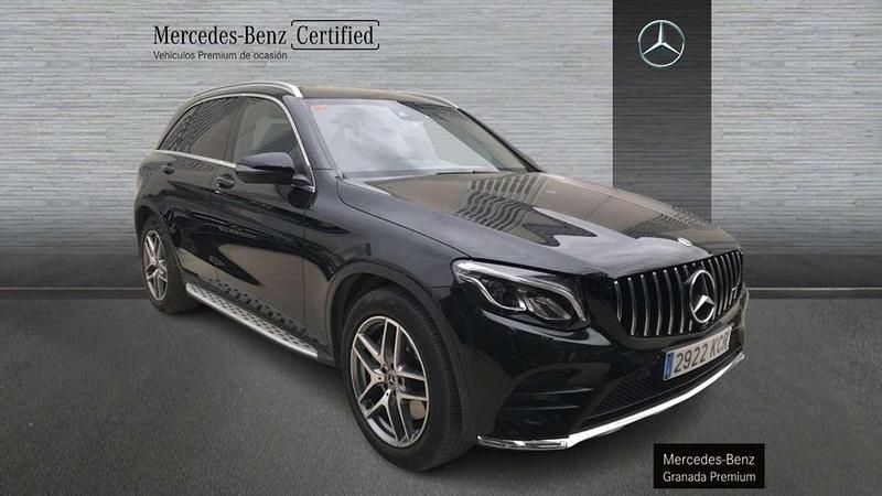 Usado Mercedes GLC220 170 CV (125 kW) 2017 Negro SUV