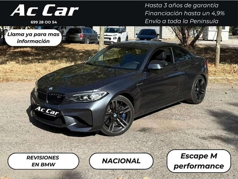 Gris Usado 2017 BMW M2 M Performance Coupe | 39.990 € (Buen precio) - Imagen 1/4
