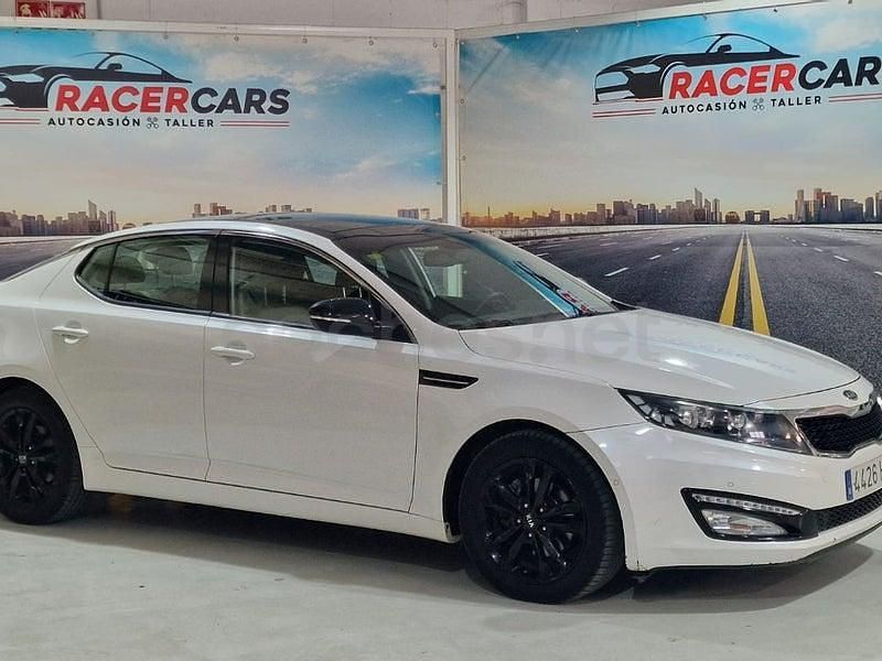 Usado Kia Optima 136 CV (100 kW) 2012 Blanco Berlina