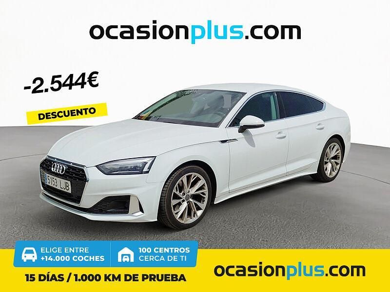 Blanco Usado 2020 Audi A5 Advanced Plus Coupe | 26.990 € (Precio justo) - Imagen 1/4
