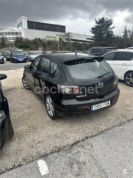 Usado Mazda 3 Sportive 143 CV (105 kW) 2007 Negro Berlina