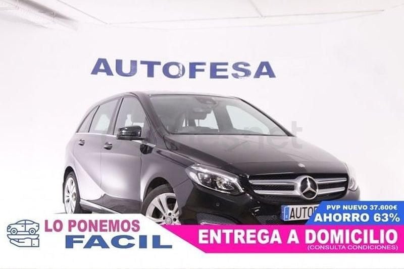 Usado Mercedes B180 109 CV (80 kW) 2016 Negro Monovolumen