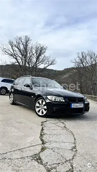 Usado BMW 330 204 CV (150 kW) 2006 Negro Familiar