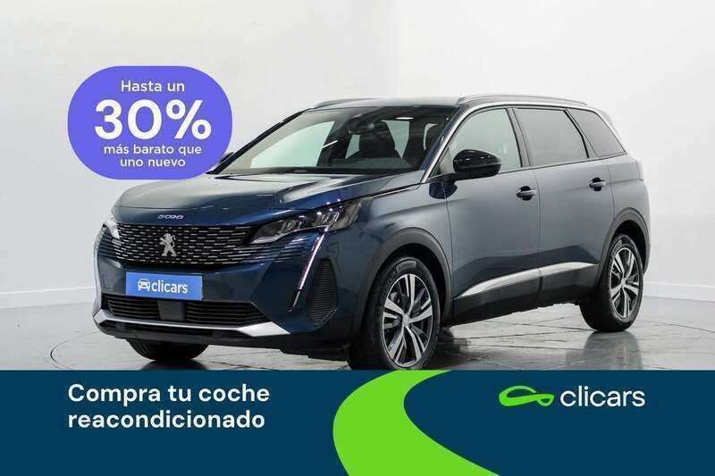 Azul Usado 2024 Peugeot 5008 Allure Monovolumen | 21.790 € (Buen precio) - Imagen 1/4