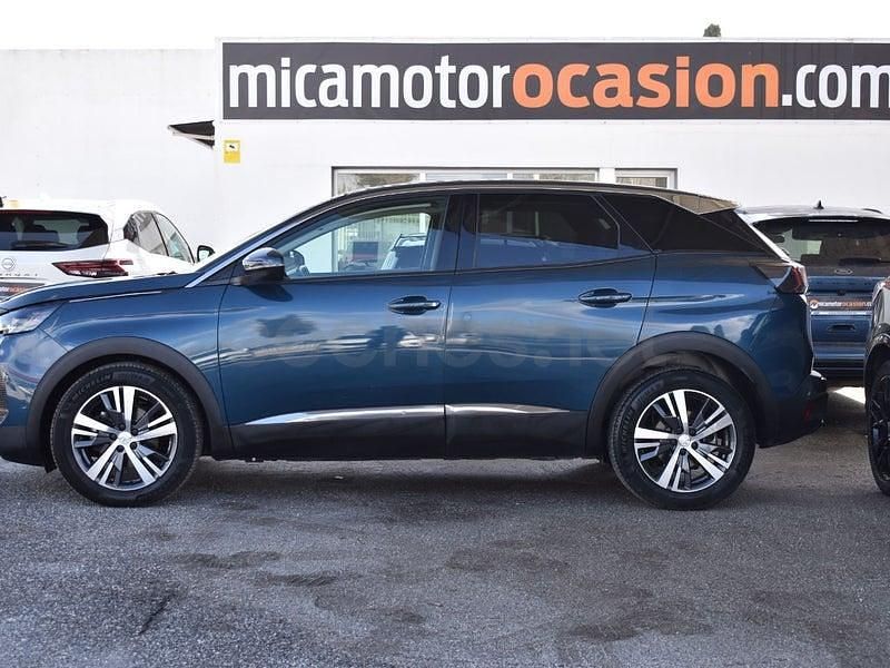 Usado Peugeot 3008 Allure 130 CV (95 kW) 2021 Azul SUV