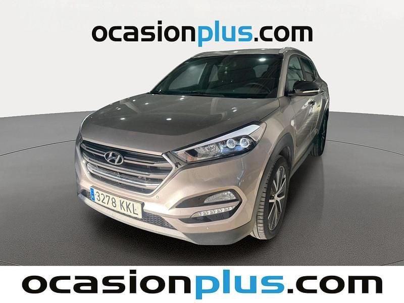 Beige Usado 2018 Hyundai Tucson GO! SUV | 14.455 € (Buen precio) - Imagen 1/4