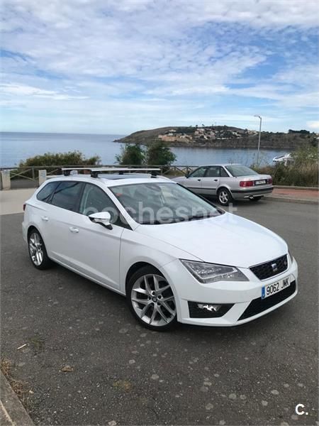 Blanco Usado 2016 Seat Leon ST FR Familiar | 12.000 € (Precio justo) - Imagen 1/1