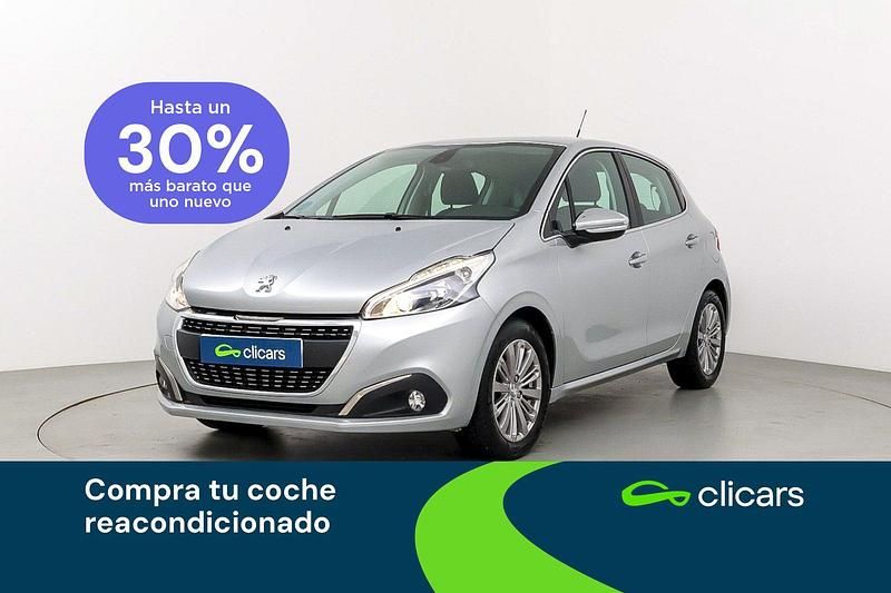 Gris / plata Usado 2018 Peugeot 208 Allure Utilitario | 9790 € (Precio justo) - Imagen 1/4