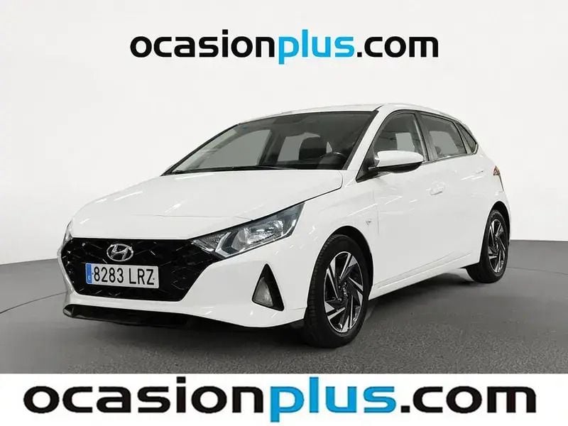 Blanco Usado 2021 Hyundai i20 Utilitario | 13.455 € (Precio justo) - Imagen 1/4