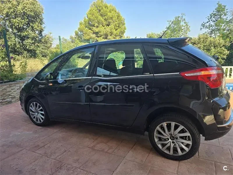 Usado Citroën C4 Picasso Exclusive 110 CV (80 kW) 2009 Negro Monovolumen