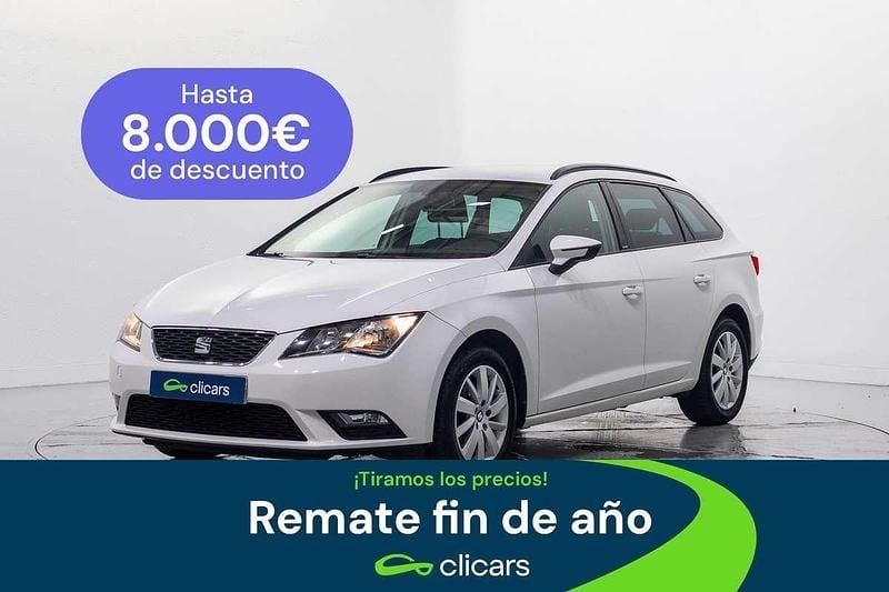 Blanco Usado 2016 Seat Leon ST Reference Familiar | 10.490 € (Precio justo) - Imagen 1/4