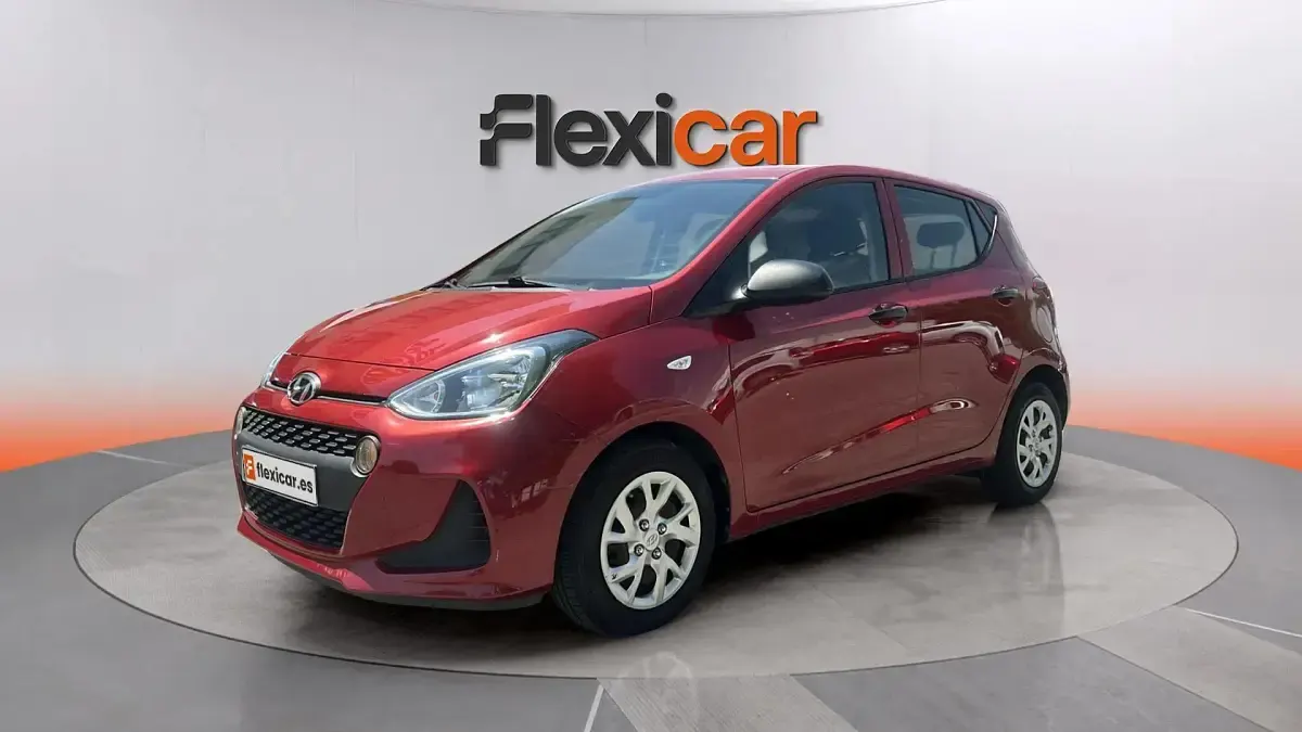 Usado Hyundai i10 GO! 67 CV (49 kW) 2018 Rojo Utilitario