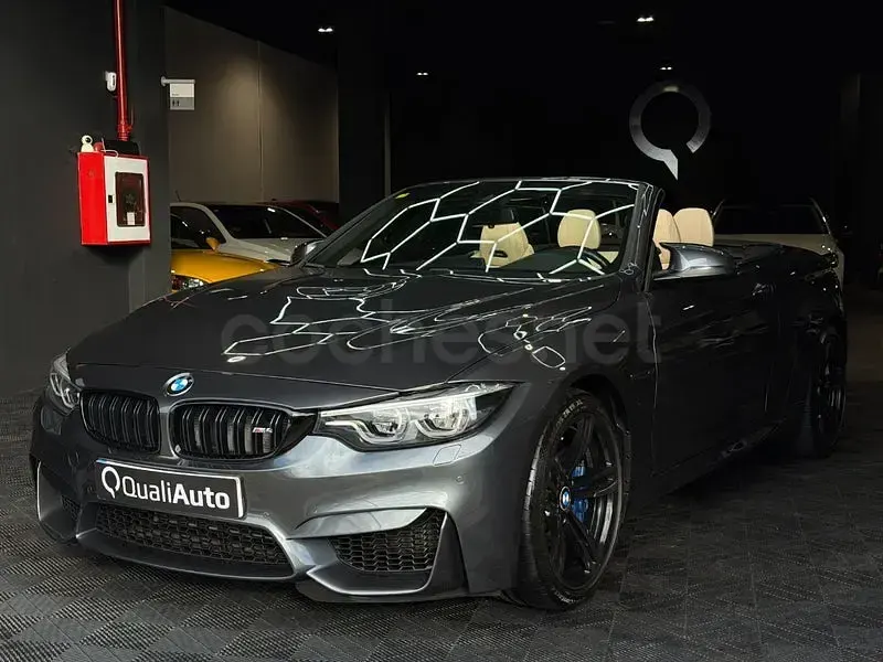 Usado BMW M4 Cabriolet 431 CV (317 kW) 2019 Gris / plata Descapotable