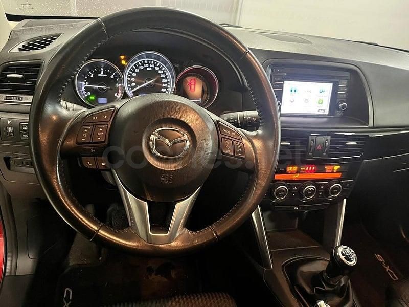Usado Mazda CX-5 Style 150 CV (110 kW) 2014 Granate SUV