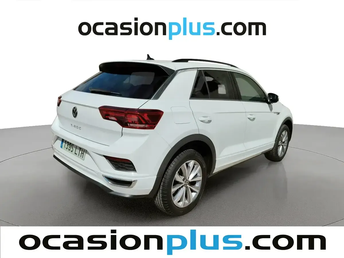 Usado VW T-Roc Advance 150 CV (110 kW) 2021 Blanco SUV