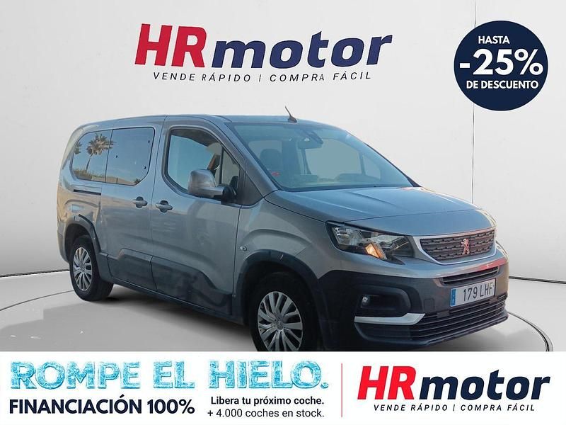Usado Peugeot Rifter Active 131 CV (96 kW) 2020 Gris Monovolumen