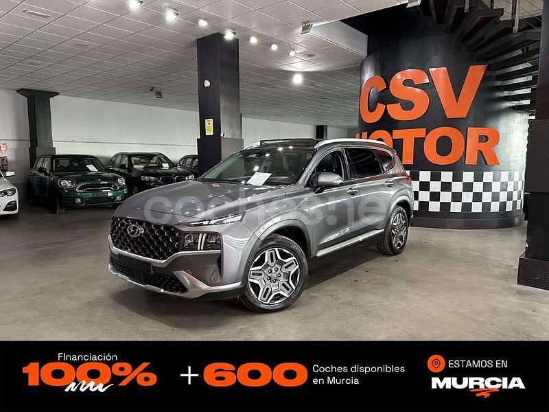 Gris / plata Usado 2023 Hyundai Santa Fe Style SUV | 35.450 € (Precio justo) - Imagen 1/1