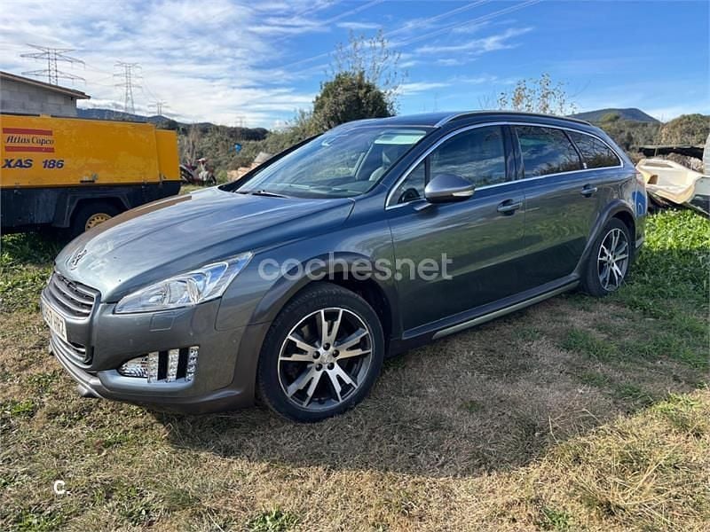 Usado Peugeot 508 RXH 200 CV (147 kW) 2013 Gris / plata Familiar