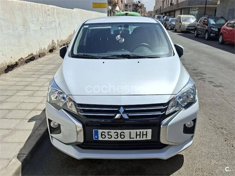 Usado Mitsubishi Space Star Motion 80 CV (58 kW) 2020 Blanco Utilitario