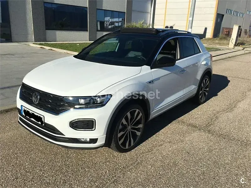 Usado VW T-Roc Sportline 150 CV (110 kW) 2019 Blanco SUV