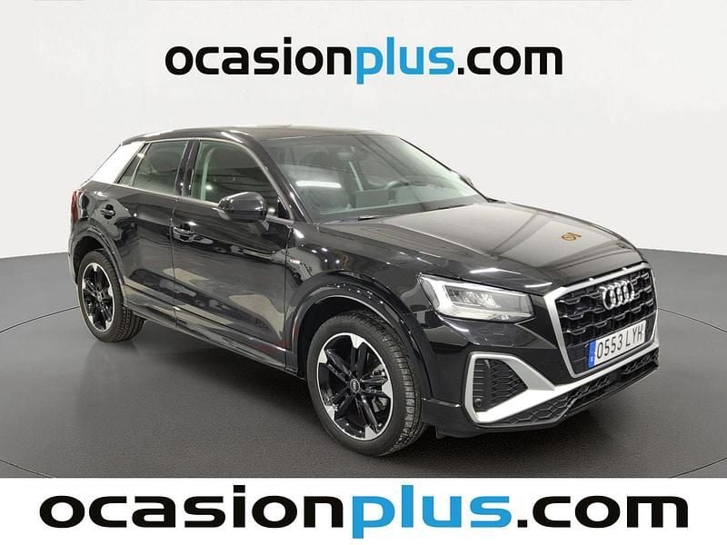 Usado Audi Q2 S-Line 110 CV (80 kW) 2022 Negro SUV
