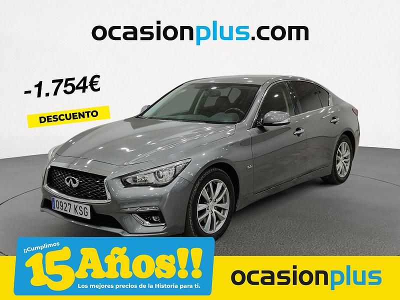 Gris Usado 2018 Infiniti Q50 Premium Berlina | 19.300 € (Caro) - Imagen 1/4