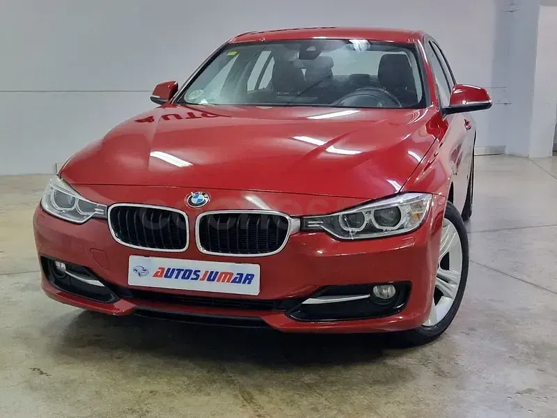 Usado BMW 320 Efficient Dynamics 184 CV (135 kW) 2013 Rojo Berlina