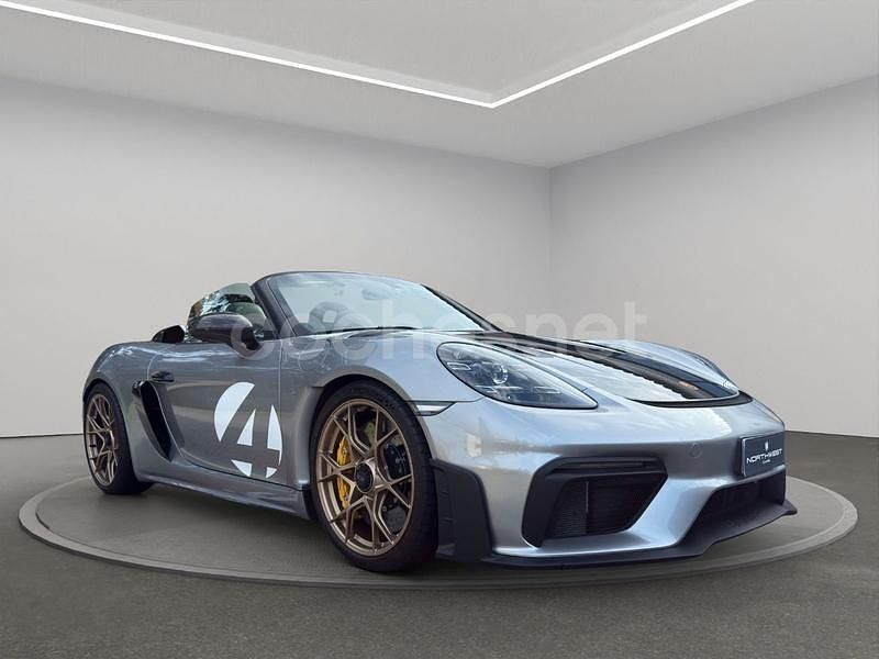 Gris / plata Usado 2024 Porsche Boxster Spyder Descapotable | 176.990 € - Imagen 1/4